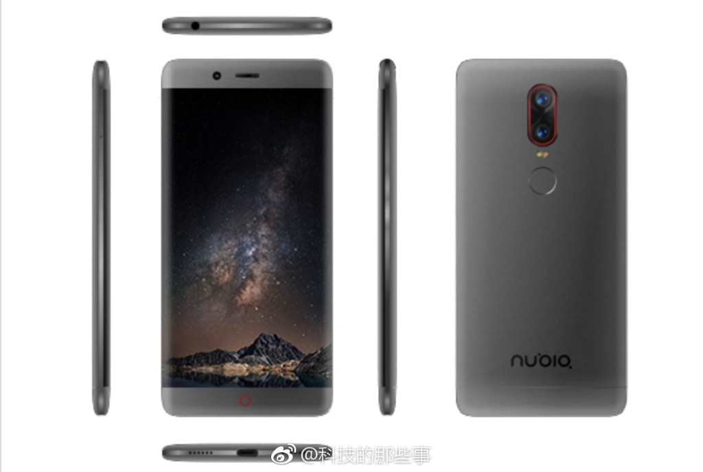 曲面屏+無(wú)邊框顏值逆天 8GB內(nèi)存努比亞Z17曝光-鋒巢網(wǎng)