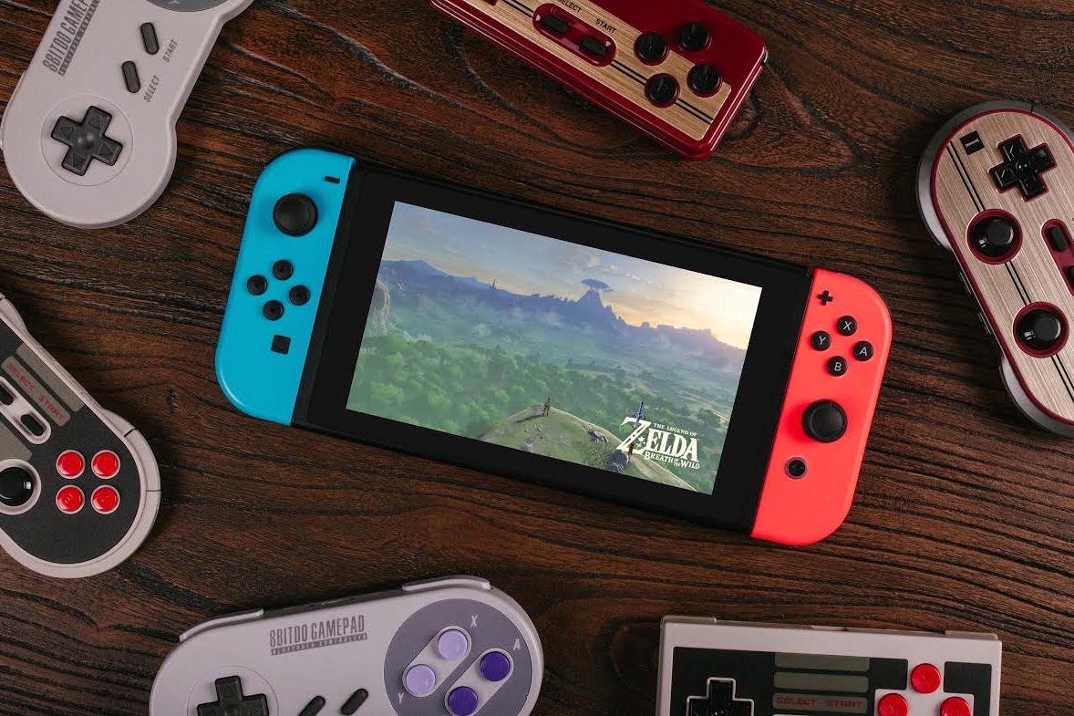 8Bitdo復(fù)古手柄系列:正式匹配Nintendo Switch游戲主機(jī)-鋒巢網(wǎng)