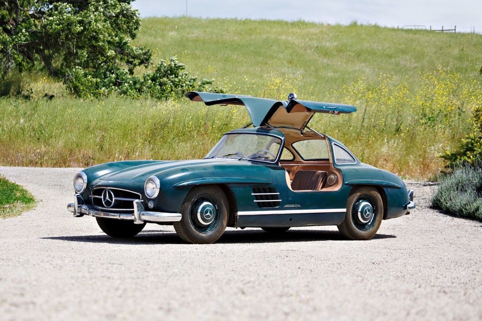 極罕經(jīng)典鷗翼門始祖：1955 Mercedes-Benz 300 SL Gullwing 即將拍賣-鋒巢網(wǎng)