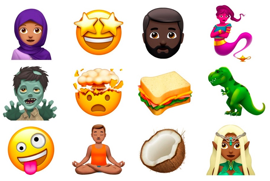 蘋(píng)果率先預(yù)告：全新有趣的Emoji表情設(shè)計(jì)-鋒巢網(wǎng)