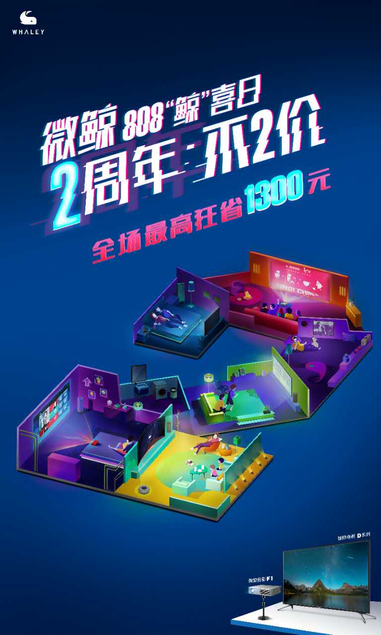 史上最時尚科技片 疑似微鯨2周年玩票大的？-鋒巢網(wǎng)