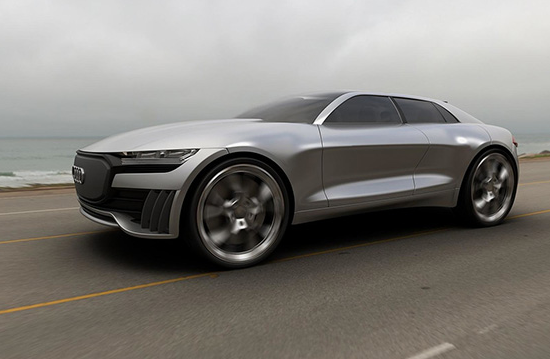 奧迪Q4假想圖曝光：一般人欣賞不了的美...-鋒巢網(wǎng)