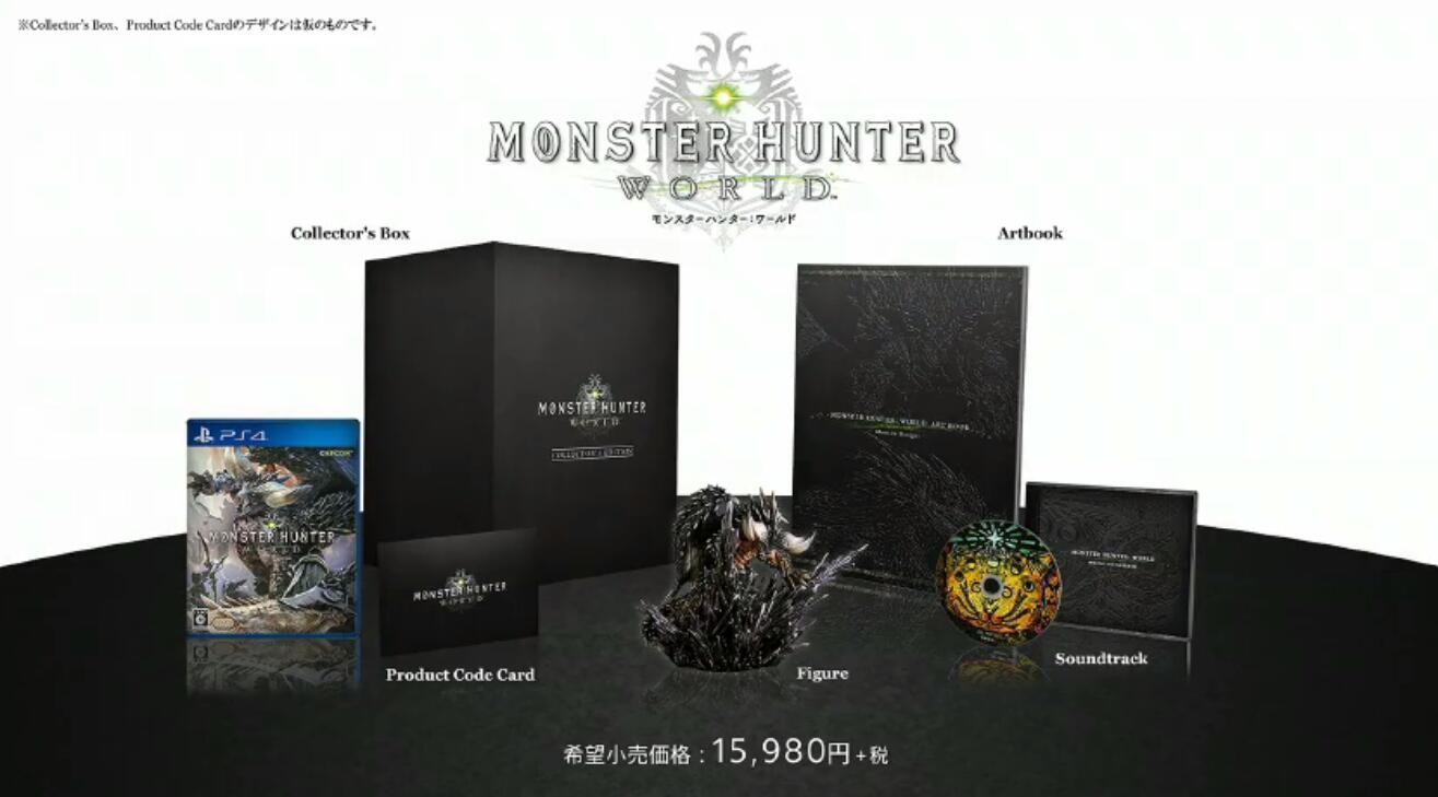 《怪物獵人：世界》明年1月26日發(fā)售 限定PS4 Pro公布-鋒巢網(wǎng)