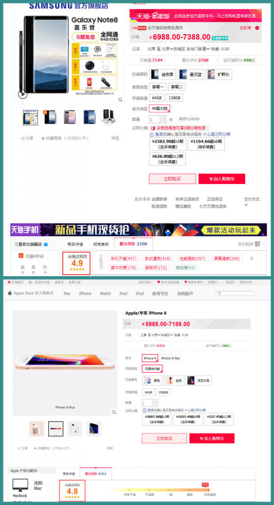 98%的京東好評(píng)率 三星Galaxy Note8是如何做到的-鋒巢網(wǎng)