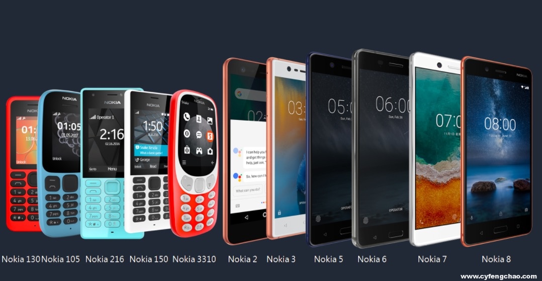 HMD一周歲 十二個(gè)月11款新品譜寫諾基亞手機(jī)新篇章-鋒巢網(wǎng)