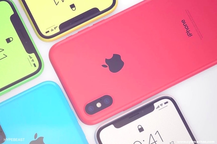 iPhone X 低階版 iPhone Xc渲染圖來了-鋒巢網(wǎng)