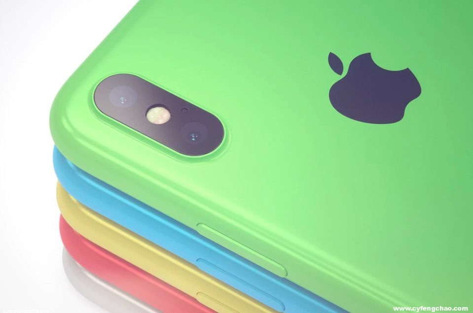 iPhone X 低階版 iPhone Xc渲染圖來了-鋒巢網(wǎng)