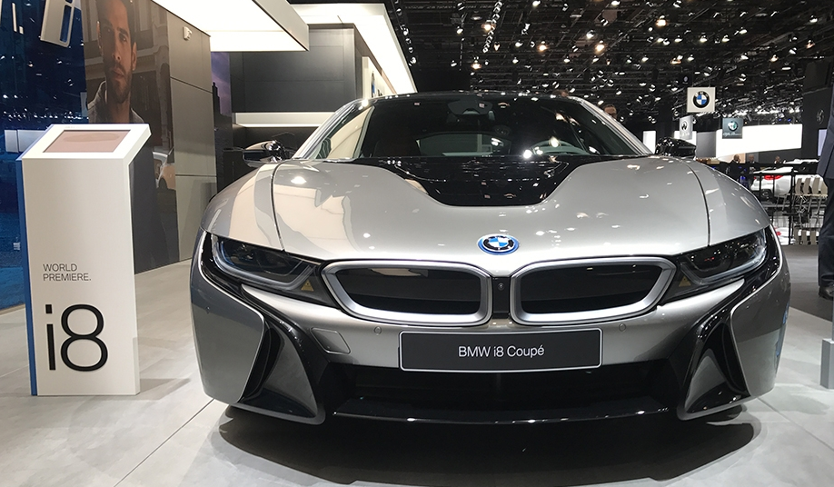 經(jīng)典的延續(xù)：新款寶馬i8 Coupe亮相北美車(chē)展-鋒巢網(wǎng)