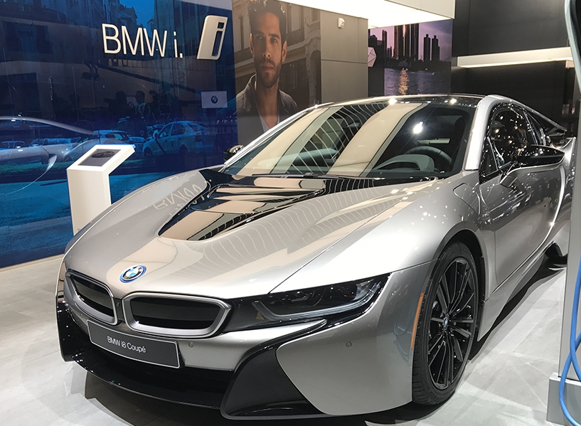 經(jīng)典的延續(xù)：新款寶馬i8 Coupe亮相北美車(chē)展-鋒巢網(wǎng)