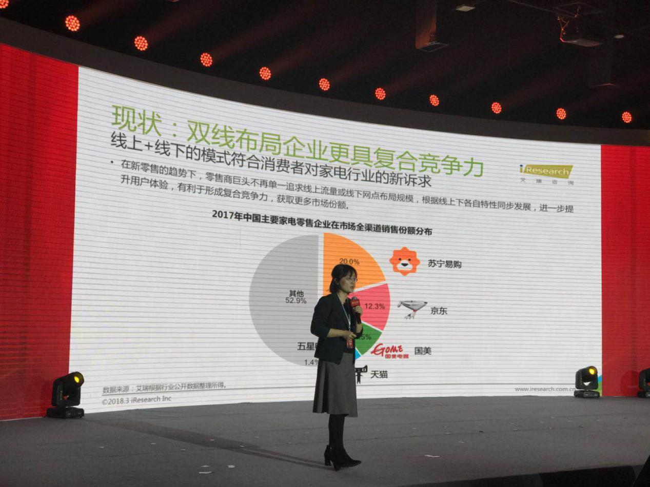 家電市場排位：蘇寧全渠道第一-鋒巢網(wǎng)