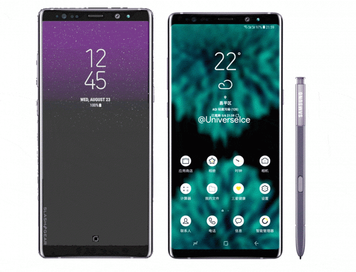 三星Note 9正面配件曝光 更全面的全視曲面屏？-鋒巢網