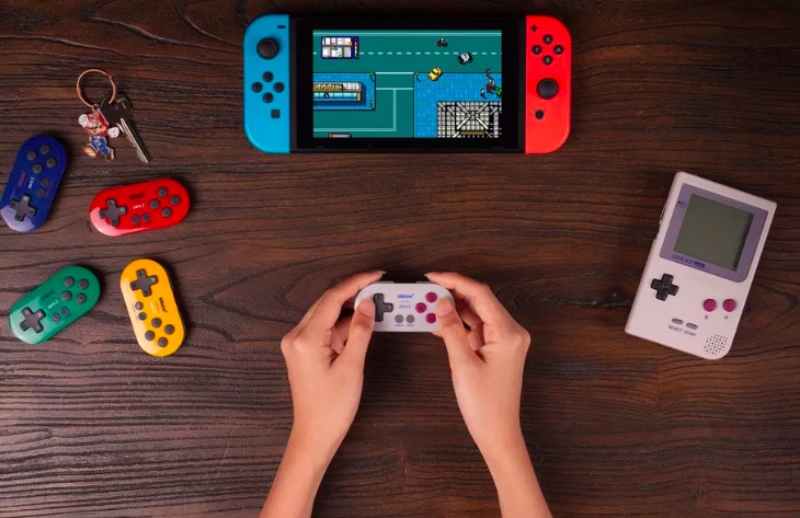 E3新推出8Bitdo微型新藍(lán)牙手柄 可以當(dāng)鑰匙墜-鋒巢網(wǎng)