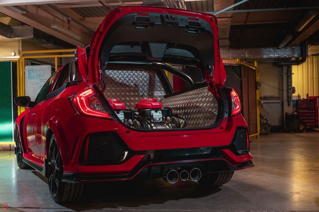 改裝大佬 思域變種小卡車-鋒巢網(wǎng)