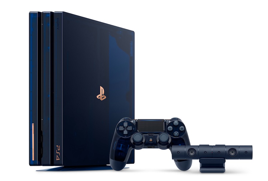 為慶祝售出5億臺PlayStation，索尼發(fā)售限量版PS4-鋒巢網(wǎng)