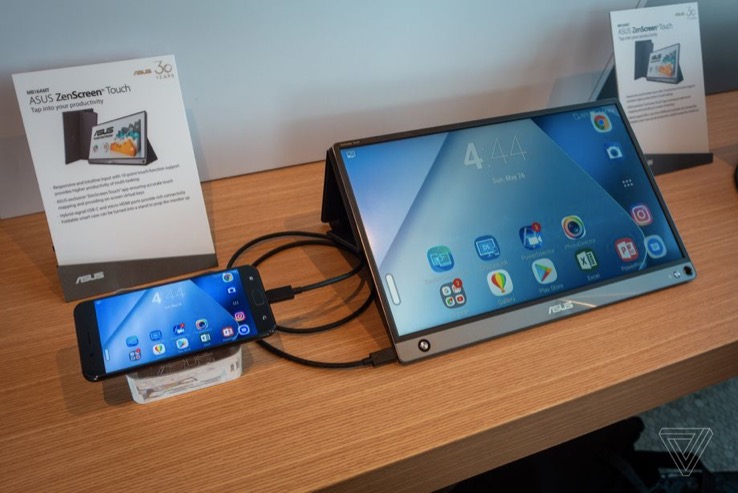 華碩發(fā)布了兩款便攜式顯示器:一款用于240Hz游戲，一款用于觸摸-鋒巢網(wǎng)