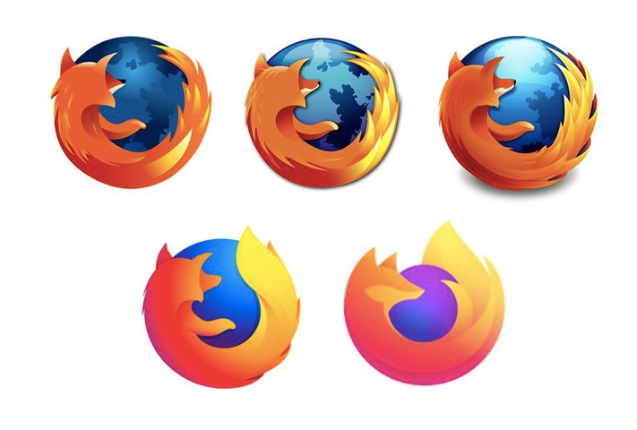 火狐的新logo有更多的火焰，更少的狐貍-鋒巢網(wǎng)