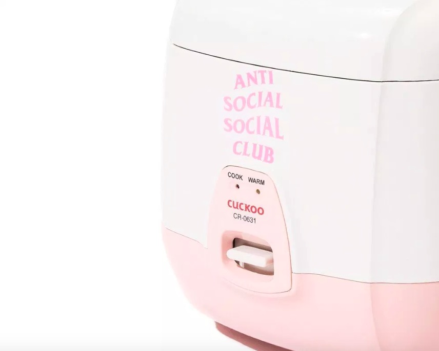 Anti Social Social Club x Cuckoo 聯(lián)名家用電飯煲-鋒巢網(wǎng)