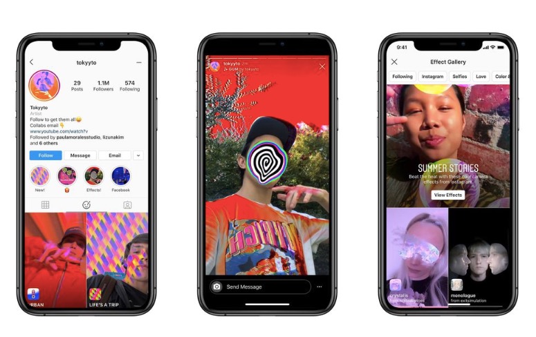 Facebook現(xiàn)在可以讓任何人制作Instagram的人臉濾鏡-鋒巢網(wǎng)